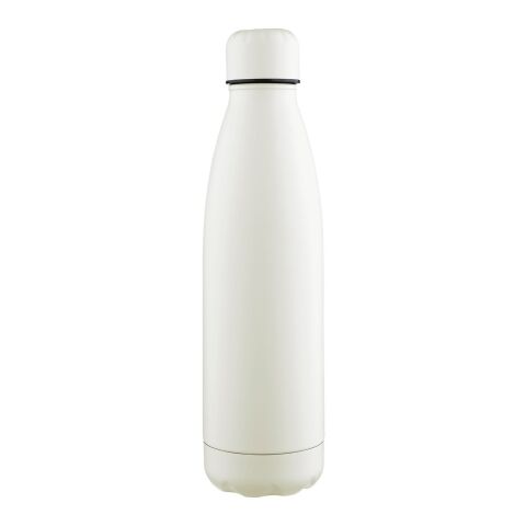 Botella de acero inox. reciclado Breeze 700 ml blanco