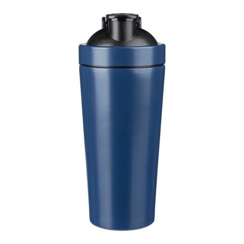Vaso agitador de acero inox. reciclado (750 ml) Orla azul cobalto