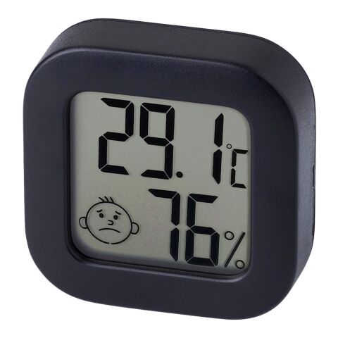Higrómetro de ABS Kinsley negro