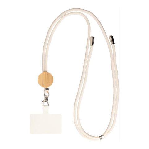 Lanyard de algodón y bambú Lucia Sable