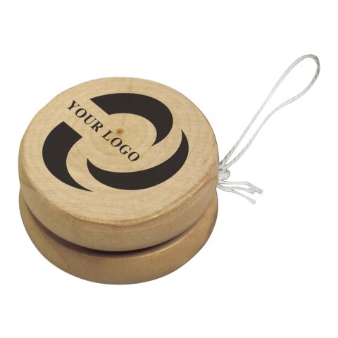 Yo-yo de madera. marrón | sin montaje de publicidad | no disponible | no disponible