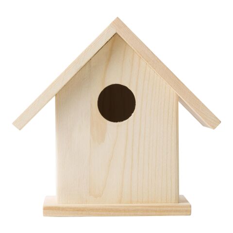 Casa de pájaros con set pintura. marrón | sin montaje de publicidad | no disponible | no disponible