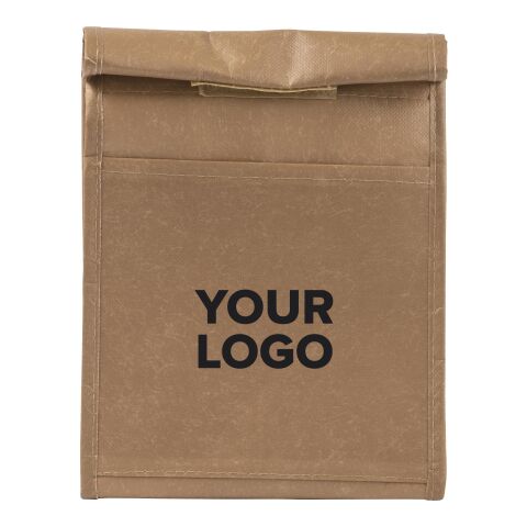 Bolsa nevera laminada marrón | sin montaje de publicidad | no disponible | no disponible