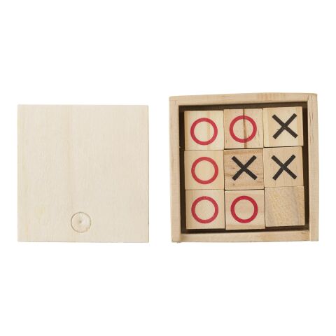 Juego &quot;3 en raya&quot;, de madera marrón | sin montaje de publicidad | no disponible | no disponible