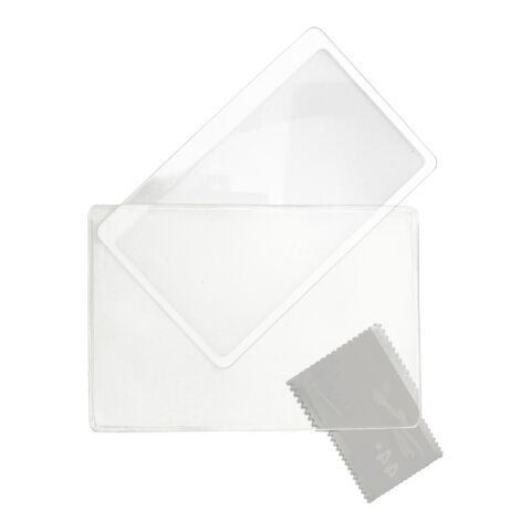 Lupa de PVC en estuche transparente | sin montaje de publicidad | no disponible | no disponible