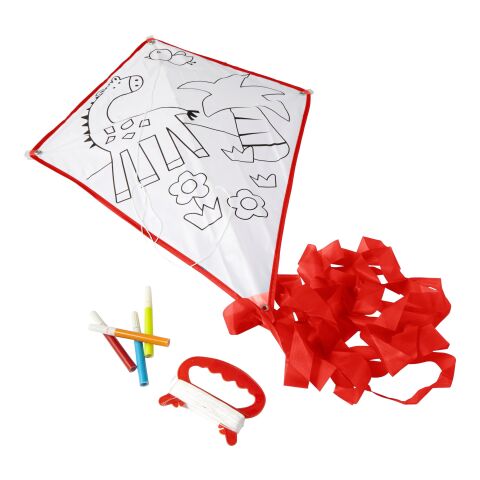 Cometa para colorear rojo | sin montaje de publicidad | no disponible | no disponible