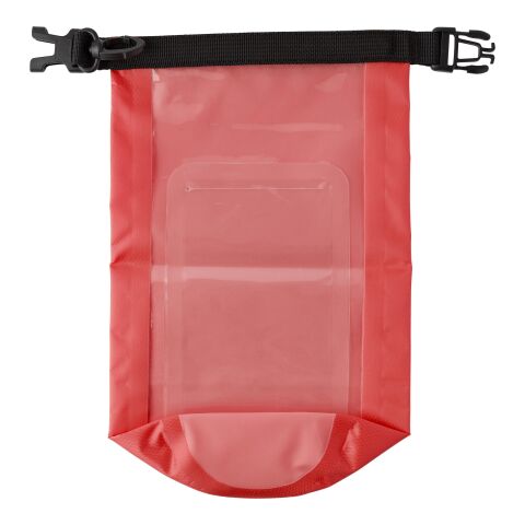 Bolsa estanca de poliéster 210T rojo | sin montaje de publicidad | no disponible | no disponible