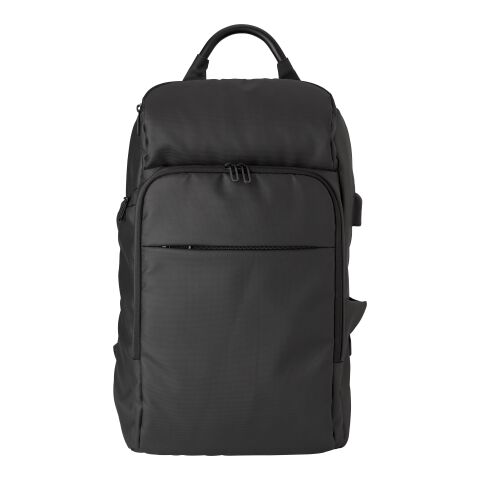 Mochila de PU 600D negro | sin montaje de publicidad | no disponible | no disponible