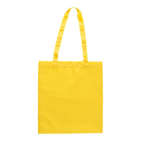 Bolsa de poliéster 190T RPET amarillo | sin montaje de publicidad | no disponible | no disponible