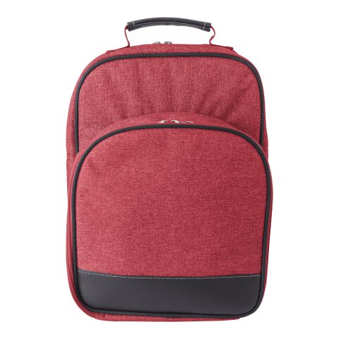 Bolsa nevera de polycanvas 600D rojo | sin montaje de publicidad | no disponible | no disponible