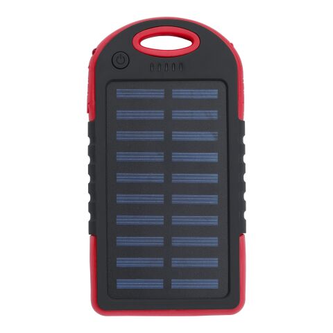 Power Bank solar de caucho y ABS