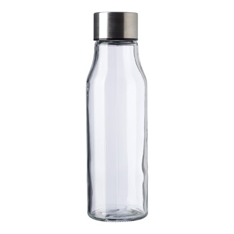 Botella de cristal y acero inox &#039;Andrei&#039; transparente | sin montaje de publicidad | no disponible | no disponible