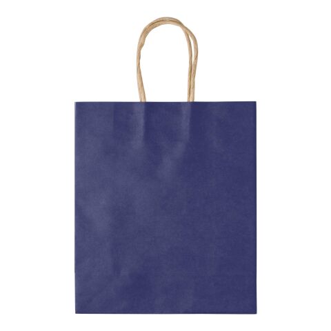 Bolsa de regalo de papel azul | sin montaje de publicidad | no disponible | no disponible