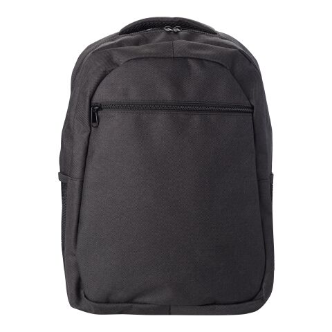 Mochila de poliéster (600D) Glynn negro | sin montaje de publicidad | no disponible | no disponible