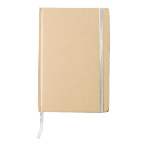 Cuaderno de papel reciclado (A5) Gianni blanco | sin montaje de publicidad | no disponible | no disponible