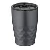Vaso isotérmico "Geo" Estándar | Gris | sin montaje de publicidad | no disponible | no disponible