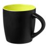 Taza de cerámica "Riviera" Estándar | Negro intenso-Lima | sin montaje de publicidad | no disponible | no disponible