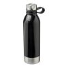 Botella deportiva de acero inoxidable de 740 ml "Perth" Estándar | Negro | sin montaje de publicidad | no disponible | no disponible