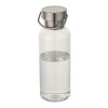 Botella de agua Thor de 600 ml, fabricada con RPET reciclado de RCS blanco