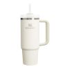 Vaso aislado de acero inoxidable reciclado Stanley Quencher® H2.0 FlowState™ 890 ml Crema