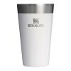 Vaso de acero inoxidable aislado Stanley Stacking 470 ml blanco
