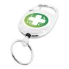 Llavero con clip extensible Gerlos Estándar | Blanco | sin montaje de publicidad | no disponible | no disponible | no disponible