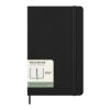Agenda semanal de 12 meses L horizontal con tapa dura "Moleskine" Estándar | Negro intenso | sin montaje de publicidad | no disponible | no disponible