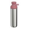 Botella de agua Mepal Vita de 900 ml, de acero inoxidable reciclado Rosa