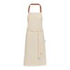 Delantal de algodón reciclado de 200 g/m² "Nia" Estándar | Brick | sin montaje de publicidad | no disponible | no disponible | no disponible