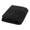 Toalla de baño de 30 x 50&nbsp;cm de algodón de 550&nbsp;g/m² "Chloe" Negro intenso
