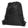 Bolsa con cordón aislada y reciclada de 9L "Adventure" Estándar | Negro intenso | sin montaje de publicidad | no disponible | no disponible | no disponible