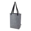 Bolsa Tote de fieltro reciclado GRS con fondo ancho de 12 L "Felta" Estándar | Gris | sin montaje de publicidad | no disponible | no disponible | no disponible