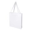 Bolsa Tote con refuerzos de algodón reciclado GRS de 140 g/m² "Madras" Estándar | Blanco | sin montaje de publicidad | no disponible | no disponible | no disponible