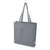 Bolsa Tote algodón reciclado 100% GRS con refuerzos de 270 g/m² "Florida" 14L Estándar | Gris | sin montaje de publicidad | no disponible | no disponible | no disponible