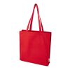 Bolsa Tote con refuerzos de 14&nbsp;l algodón orgánico OCS de 180&nbsp;g/m² "Odisha" Estándar | Rojo | sin montaje de publicidad | no disponible | no disponible | no disponible