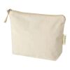 Bolsa de aseo pequeña de 1&nbsp;l algodón orgánico OCS de 180&nbsp;g/m² "Odisha" Natural