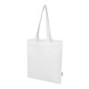 Bolsa Tote de 7&nbsp;l de algodón reciclado GRS de 180&nbsp;g/m² "Peru Blend" Estándar | Blanco | sin montaje de publicidad | no disponible | no disponible | no disponible