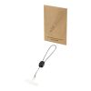 Lanyard de muñeca reciclado Arich RCS con cable de carga tipo C de 20 W integrado Negro
