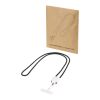 Cable de carga con cordón de plástico reciclado Ion 65 W 5 en 1 blanco