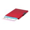 Portatarjetas magnéticas RFID SMART RCS Rojo