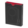 Batería externa magnética SMART de 5000 mAh fabricada con plástico reciclado y con cordón Negro