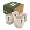 Juego de tazas para té y matcha Reclay de 350 ml de Originalhome blanco