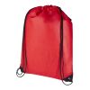 Bolsa de tela sin tejer de material reciclado GRS con cordón de 5&nbsp;l "Evergreen" Estándar | Rojo | sin montaje de publicidad | no disponible | no disponible | no disponible