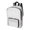 Mochila plegable de RPET de 15 litros "EcoFold" Estándar | blanco | sin montaje de publicidad | no disponible | no disponible | no disponible