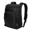 Chillpack mochila isotérmica para 18 latas reciclado con certificado GRS Estándar | Negro intenso | sin montaje de publicidad | no disponible | no disponible | no disponible