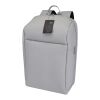 Mochila para portátil SMART de 15" fabricada con material reciclado GRS, 18 l Gris claro
