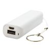 Batería externa "Span" 1200mAh Estándar | Blanco | sin montaje de publicidad | no disponible | no disponible