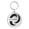 Llavero redondo para papel transparente | sin montaje de publicidad | no disponible | no disponible
