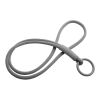 Lanyard con tubo elástico "Tubyard" Gris | sin montaje de publicidad | no disponible | no disponible
