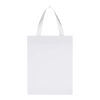 Bolsa de papel Smartfold de 230 g/m² con asas de cinta y laminado brillante - 24 x 10 x 32 cm blanco